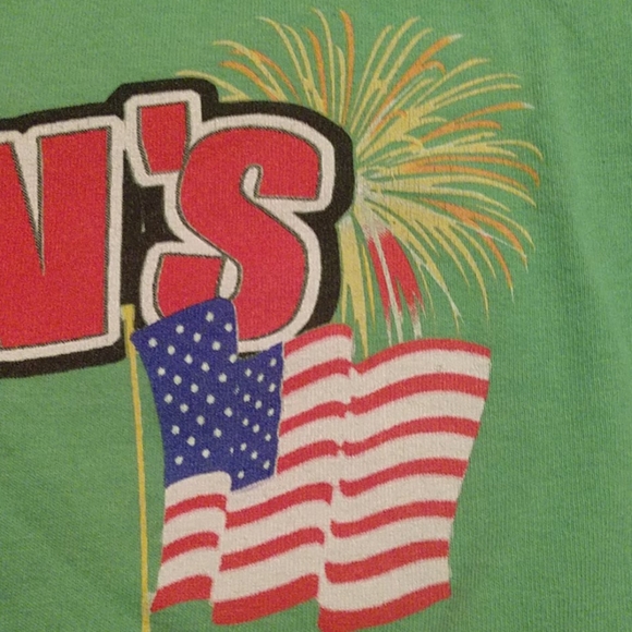 🎯 Fireworks, 4th of July, unisex, T-shirt - Picture 3 of 9